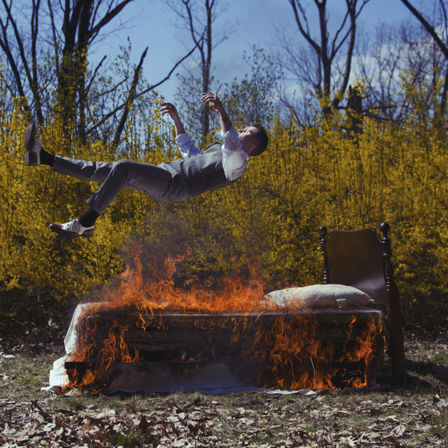 Creepy photo art of Christopher McKenney