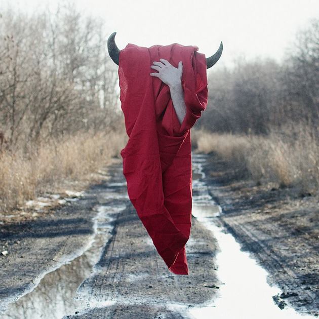 Creepy photo art of Christopher McKenney