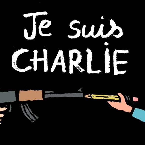 These cartoons are poignant tributes to victims of the Charlie Hebdo attack