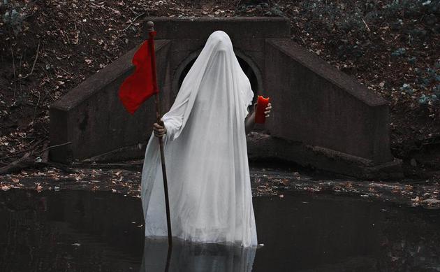 Creepy photo art of Christopher McKenney