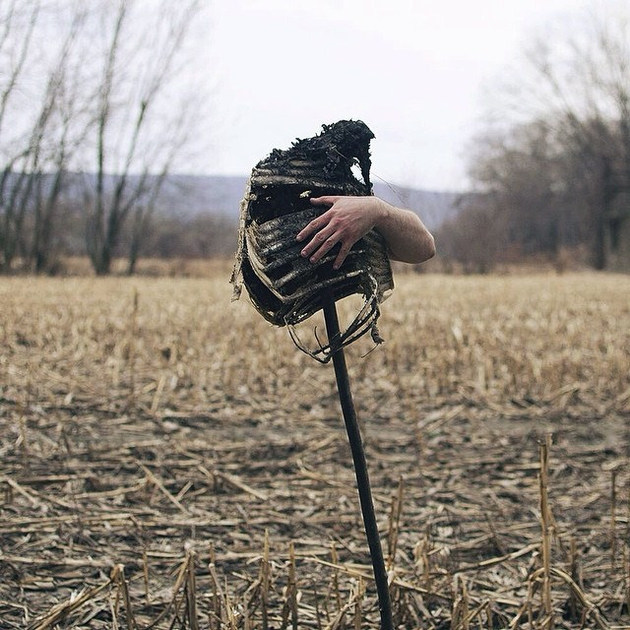 Creepy photo art of Christopher McKenney