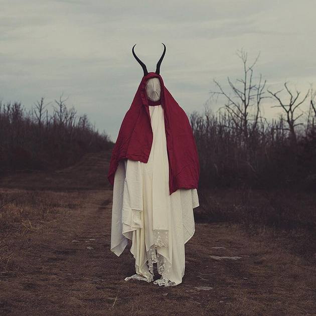 Creepy photo art of Christopher McKenney