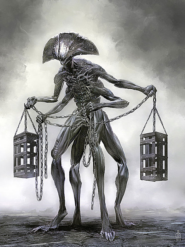 12 Zodiac Signs Reborn As Terrifying Monsters By Damon Hellandbrand