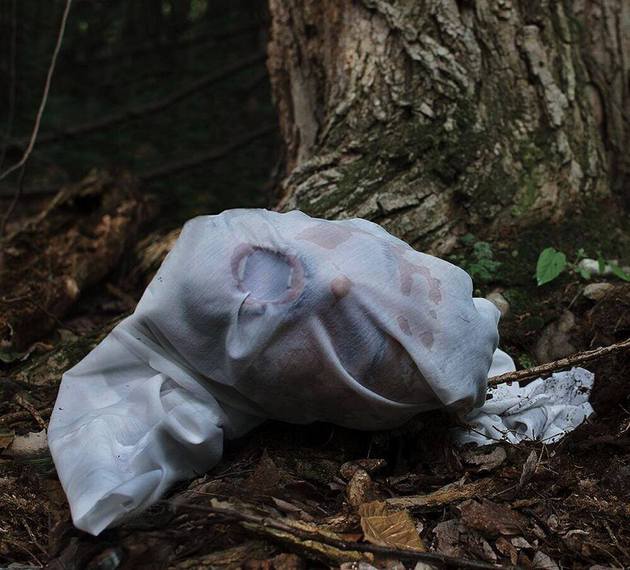 Creepy photo art of Christopher McKenney