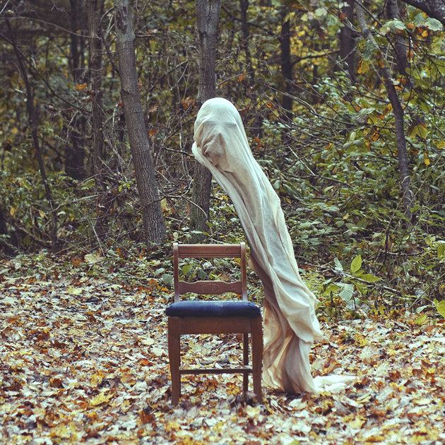 Creepy photo art of Christopher McKenney