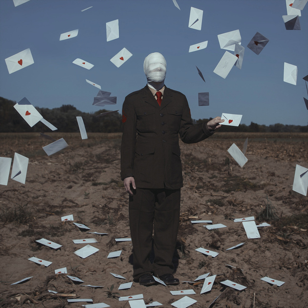 Creepy photo art of Christopher McKenney