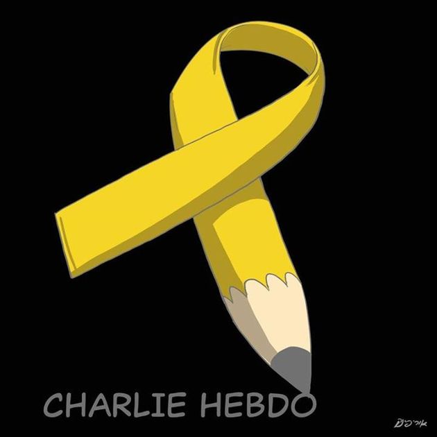 These cartoons are poignant tributes to victims of the Charlie Hebdo attack