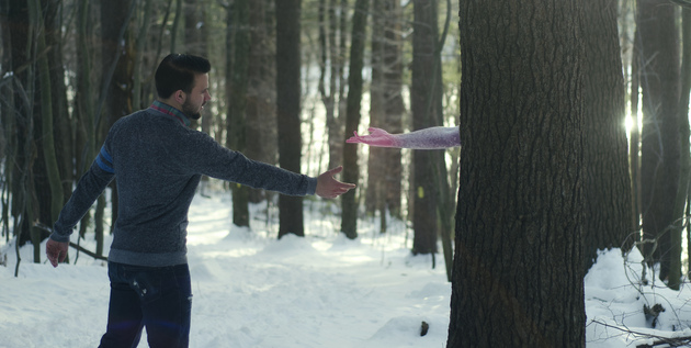 Creepy photo art of Christopher McKenney