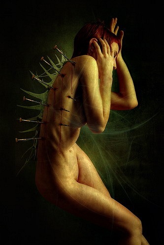 A bit weird erotic art of Stefan Gesell