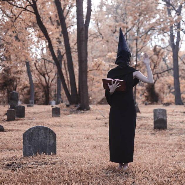 Creepy photo art of Christopher McKenney