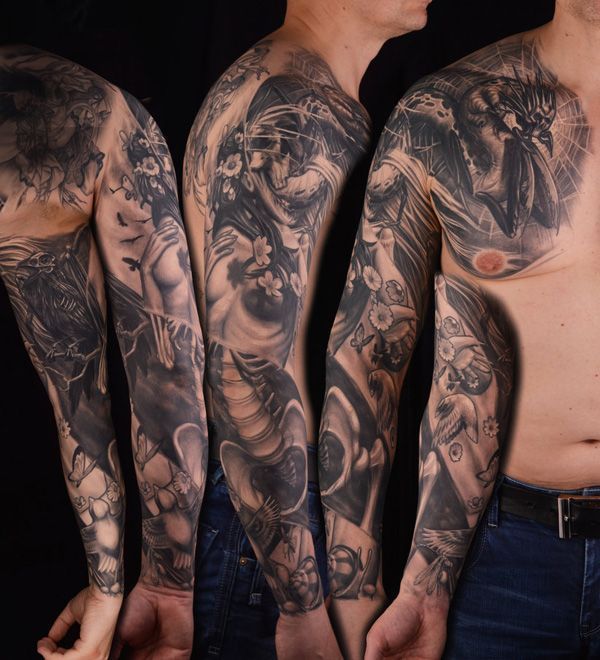 Awesome sleeve tattoos