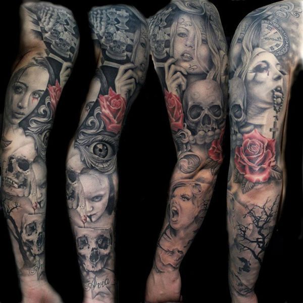 Awesome sleeve tattoos