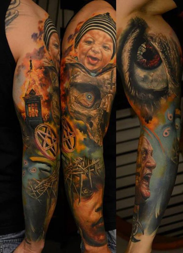 Awesome sleeve tattoos