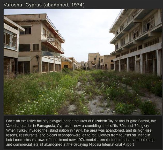 Abandoned cities worldwide