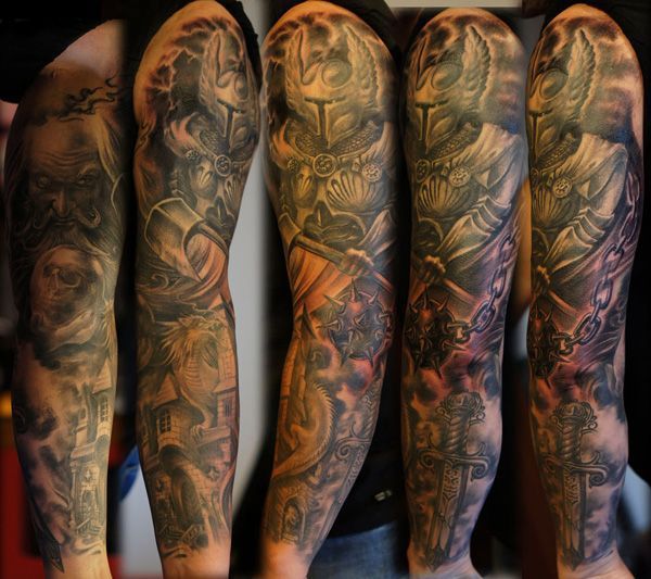 Awesome sleeve tattoos