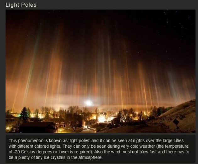 Awesome natural phenomena