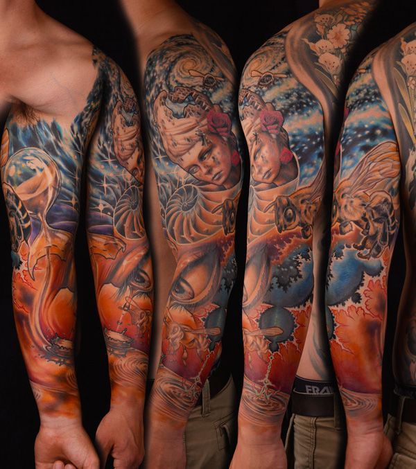 Awesome sleeve tattoos