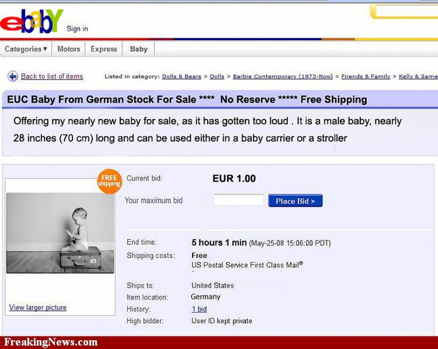 The Weirdest Things Ever Auctioned On Ebay