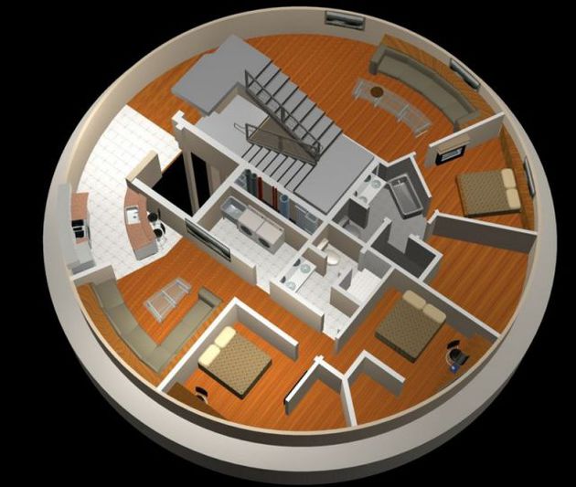 Underground Doomsday Bunker...only for the rich
