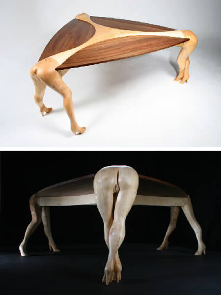 Craziest Human-Shaped Pieces of Furniture