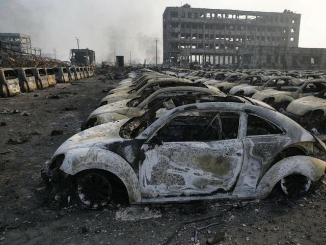 The consequences of the explosion in Tianjin