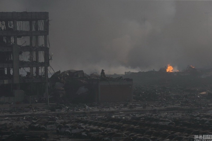 The consequences of the explosion in Tianjin