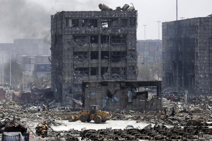 The consequences of the explosion in Tianjin