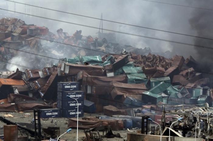 The consequences of the explosion in Tianjin