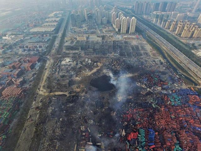 The consequences of the explosion in Tianjin