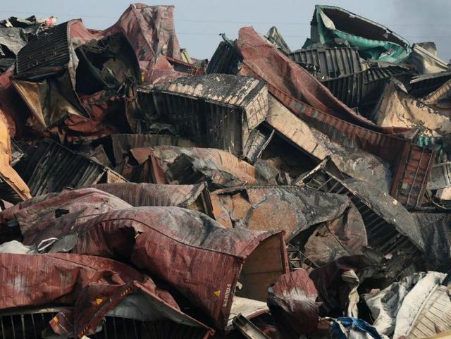 The consequences of the explosion in Tianjin