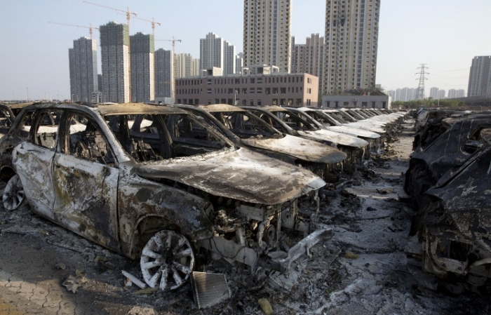 The consequences of the explosion in Tianjin