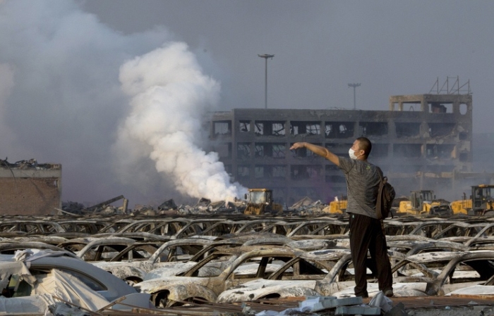 The consequences of the explosion in Tianjin