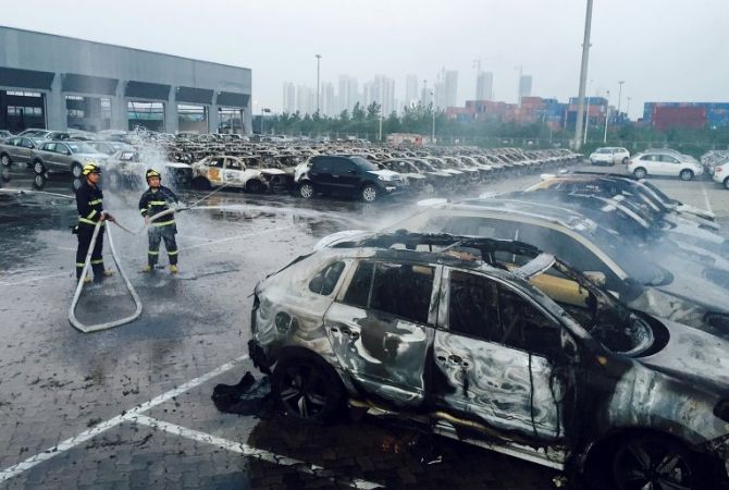 The consequences of the explosion in Tianjin