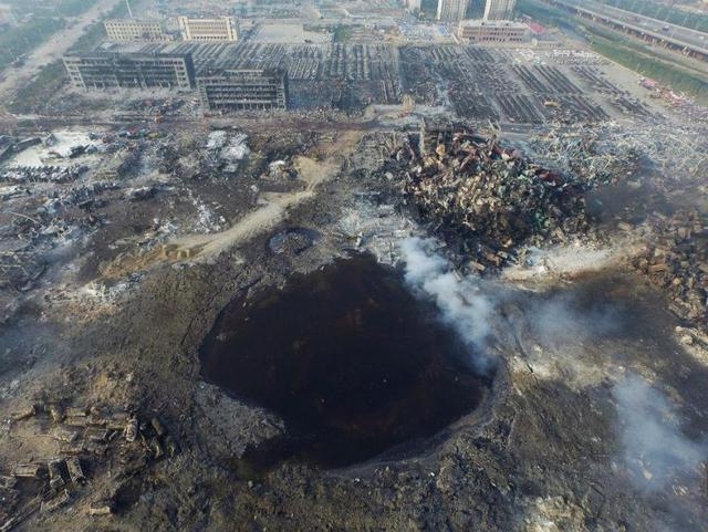 The consequences of the explosion in Tianjin