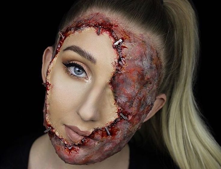 Some great Halloween make-up creations.