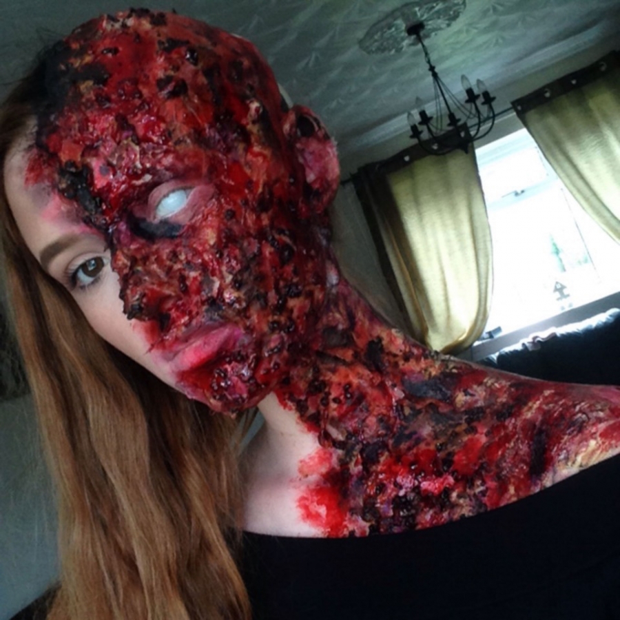 Some great Halloween make-up creations.