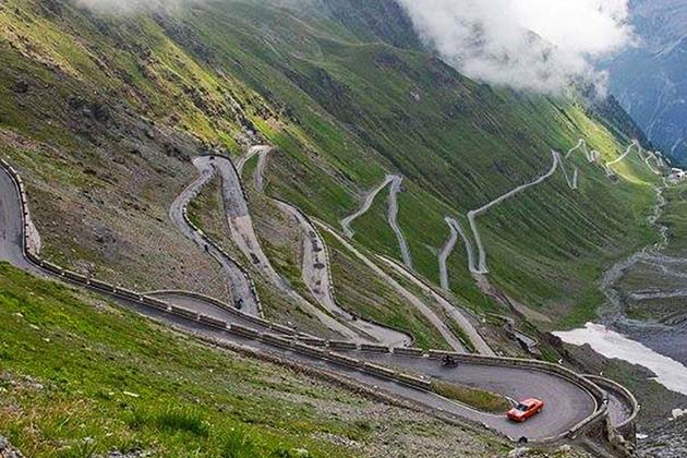 Dangerous but beautiful roads.