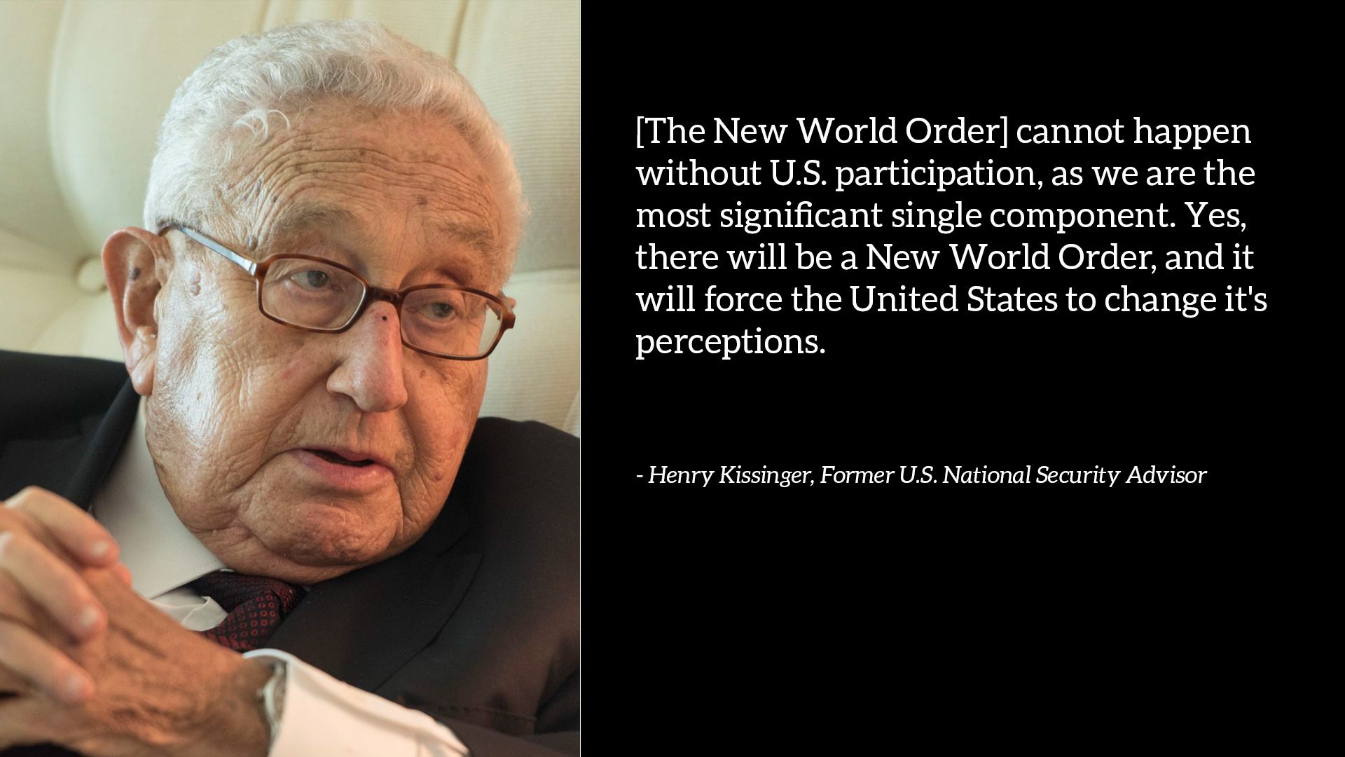 New World Order Quotes