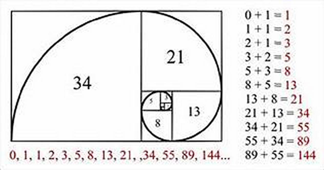 Worm's World Golden Ratio and Fibonacci Numbers