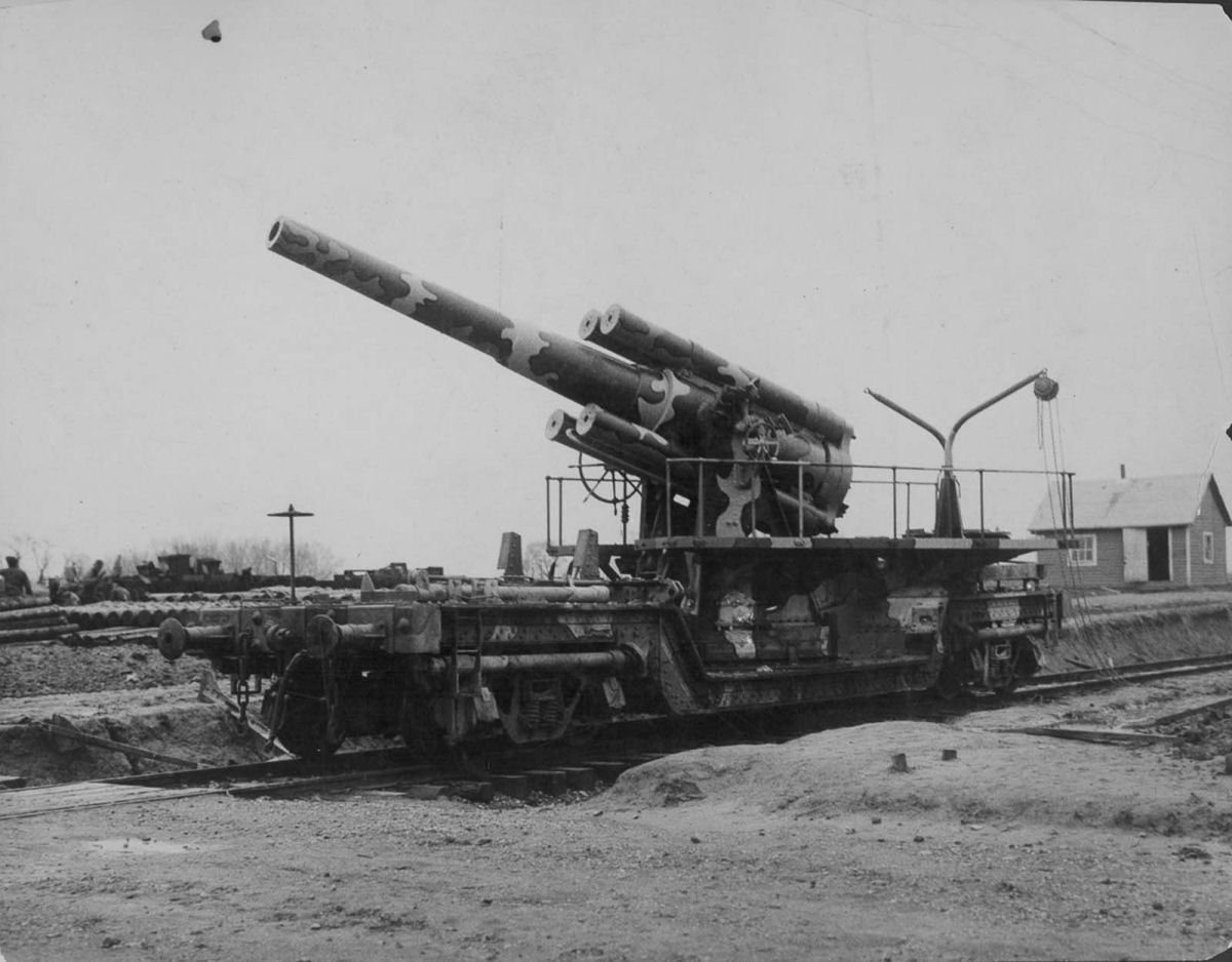 When heavy artillery really started to wreak havoc