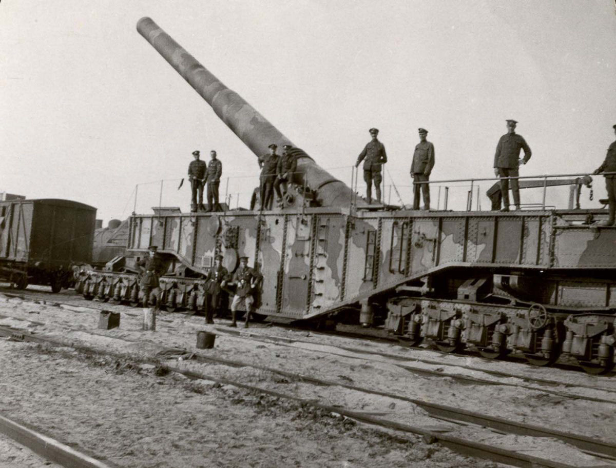 When heavy artillery really started to wreak havoc