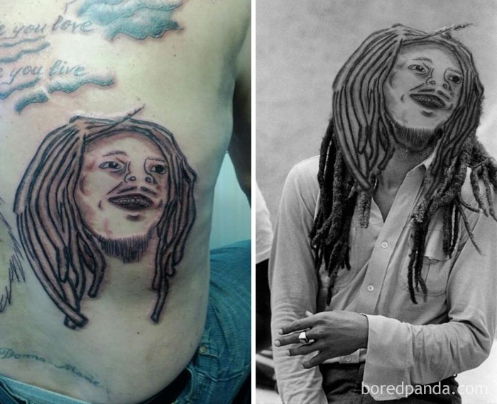 Shitty tattoos VS reality