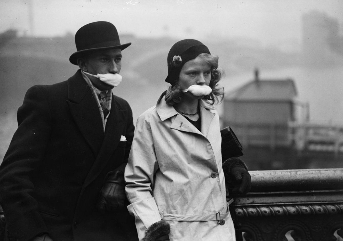 Many people refused to wear masks in the Spanish flu pandemic
