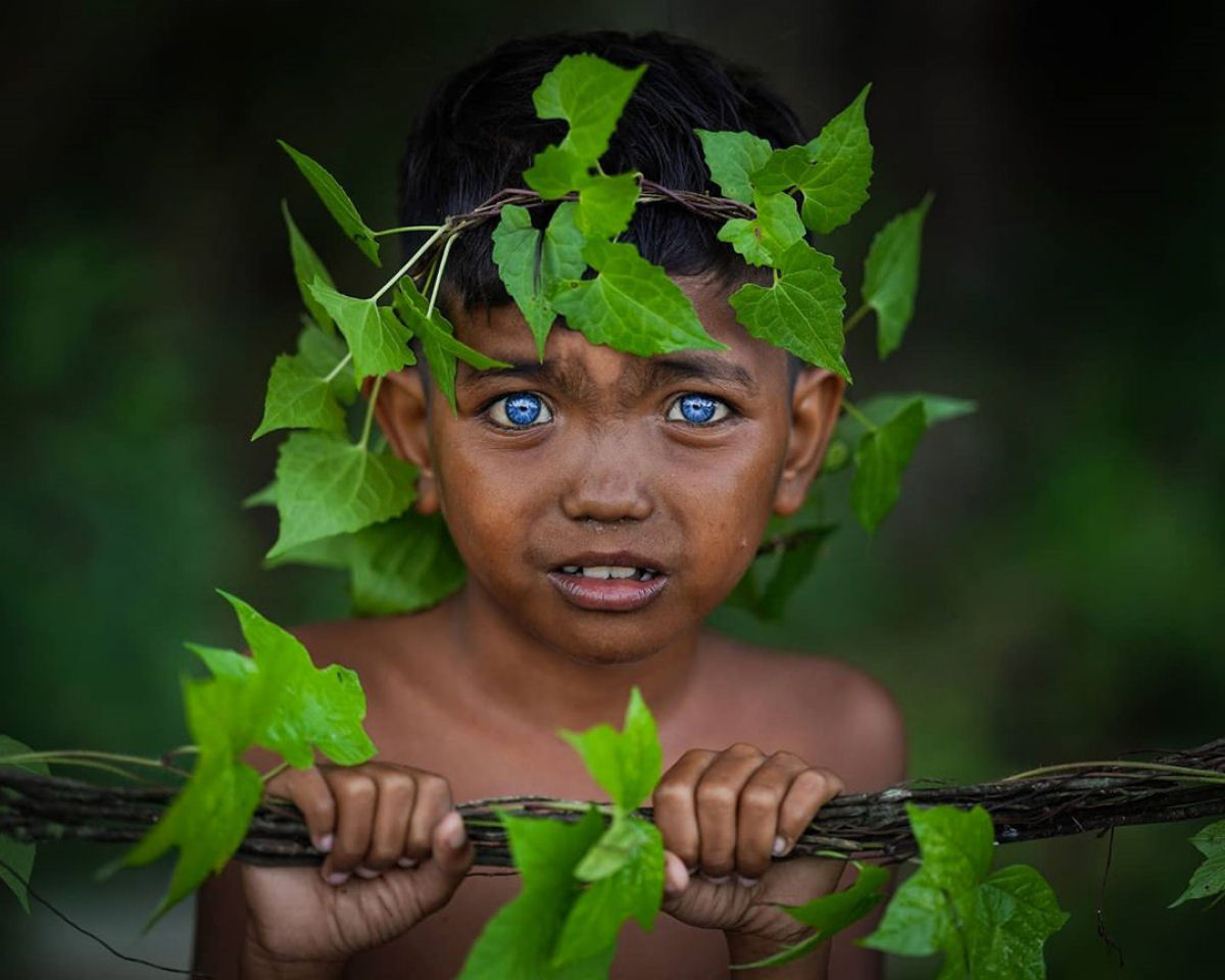 Images of a tribe with a rare genetic mutation