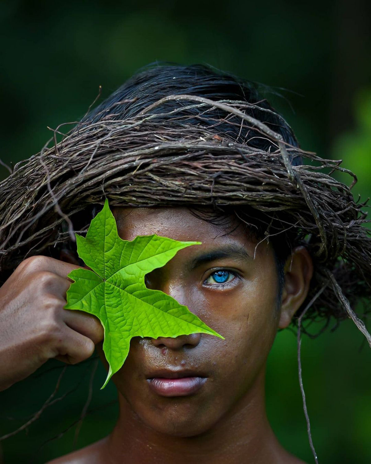 Images of a tribe with a rare genetic mutation