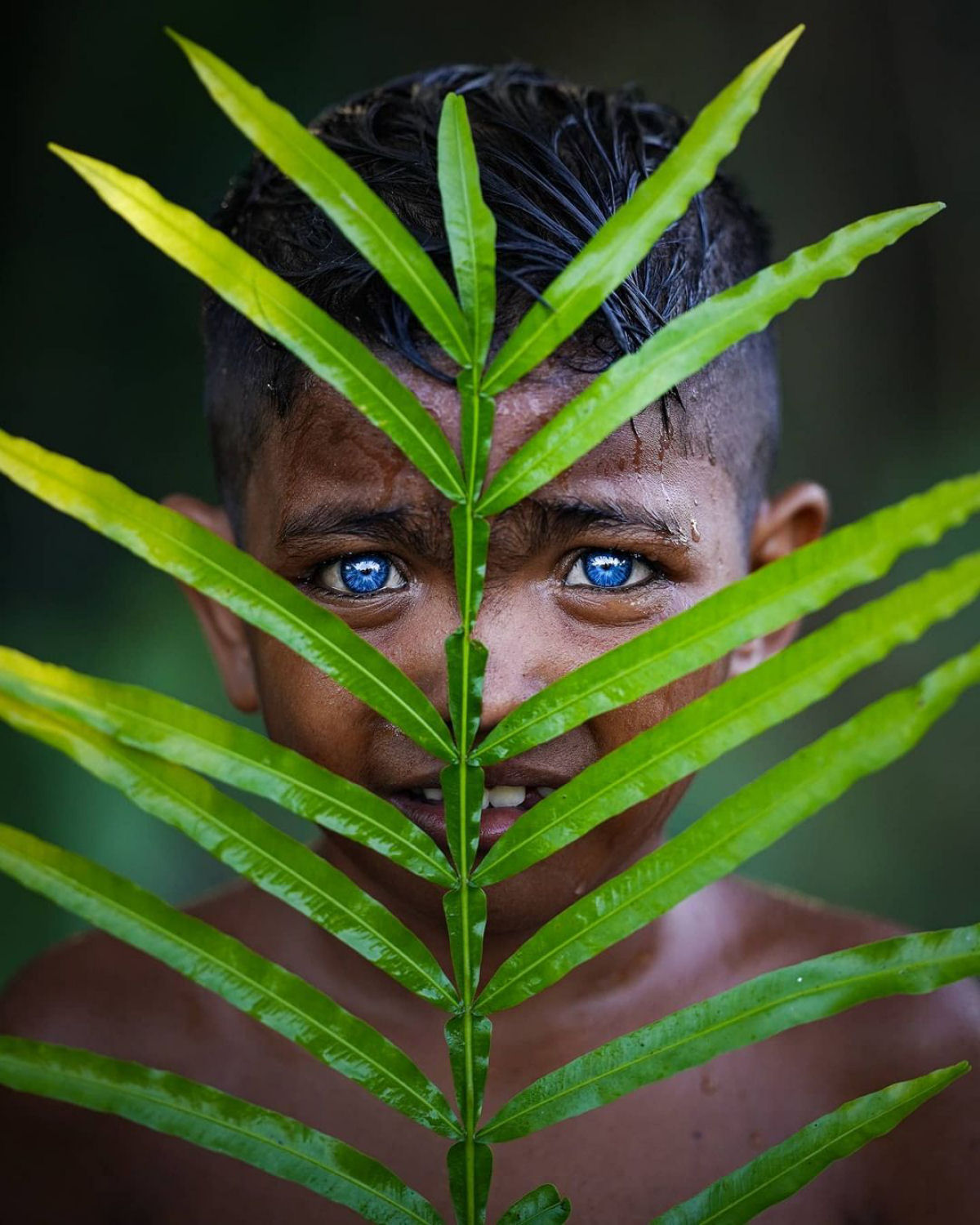 Images of a tribe with a rare genetic mutation