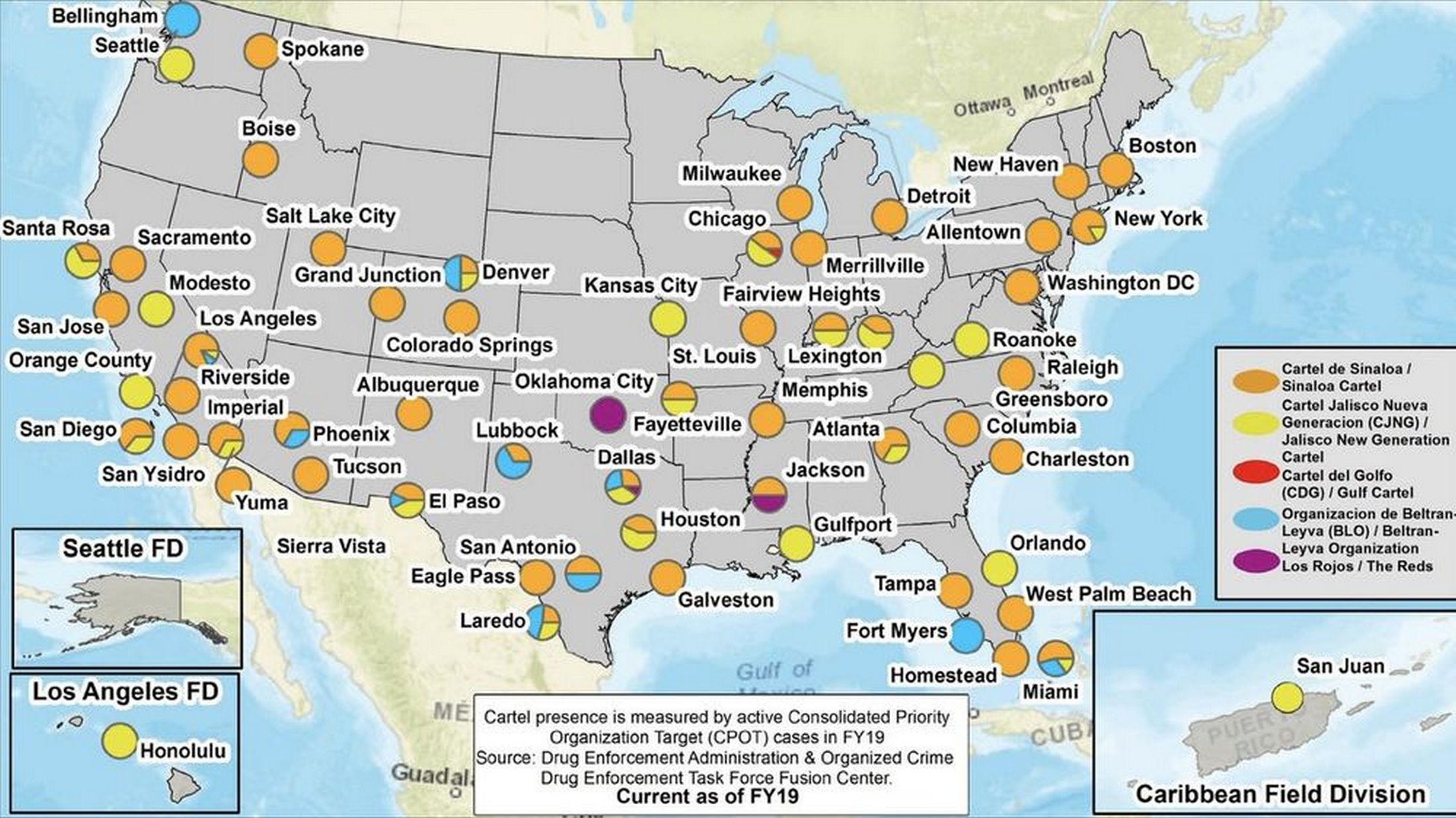 Some Maps, Mostly US