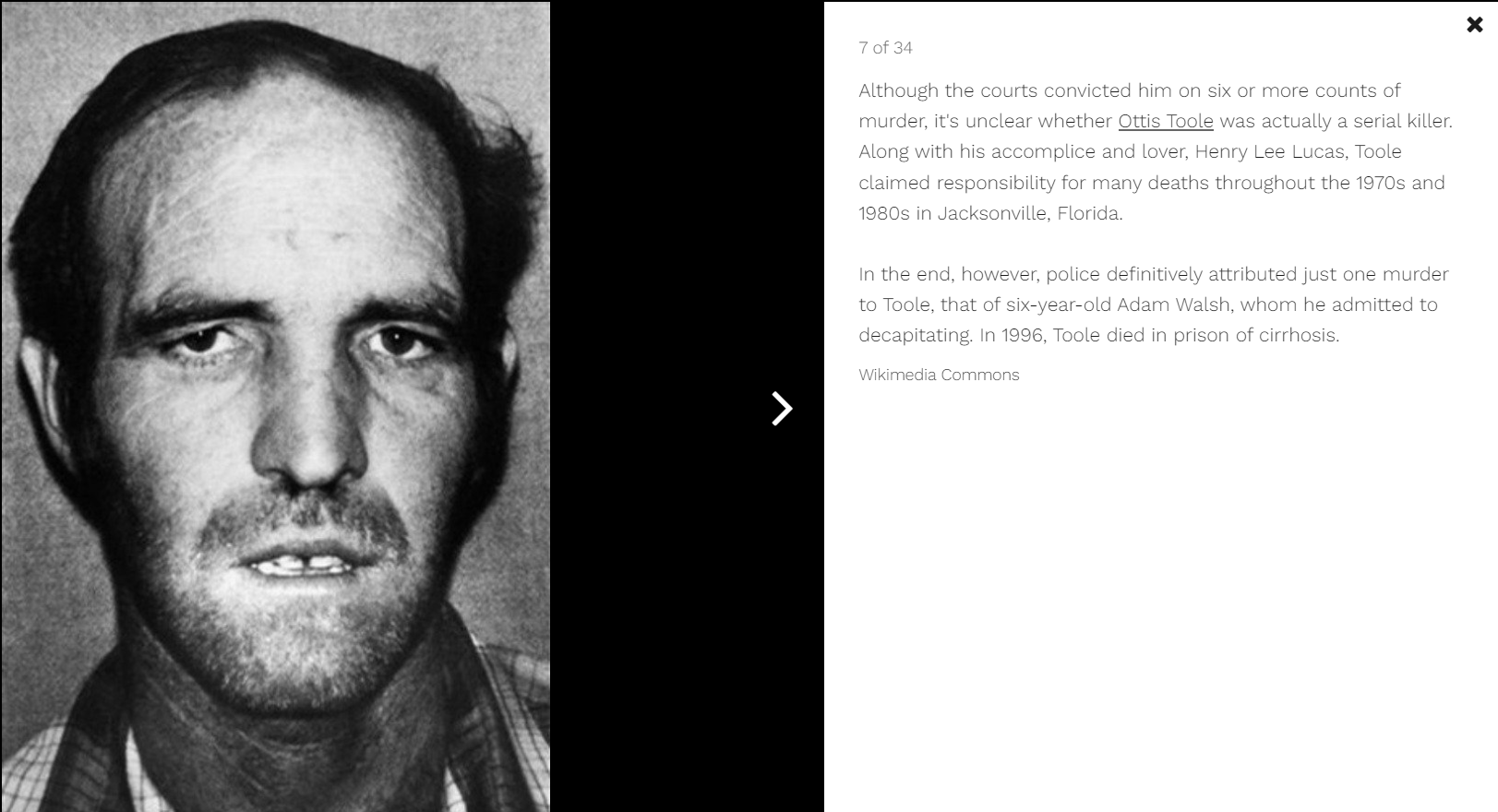 33 Famous Serial Killers.