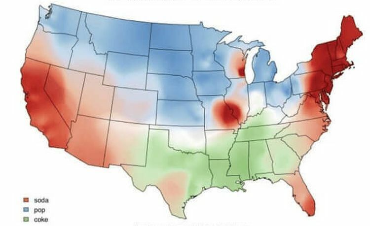 US Surveys Mapped