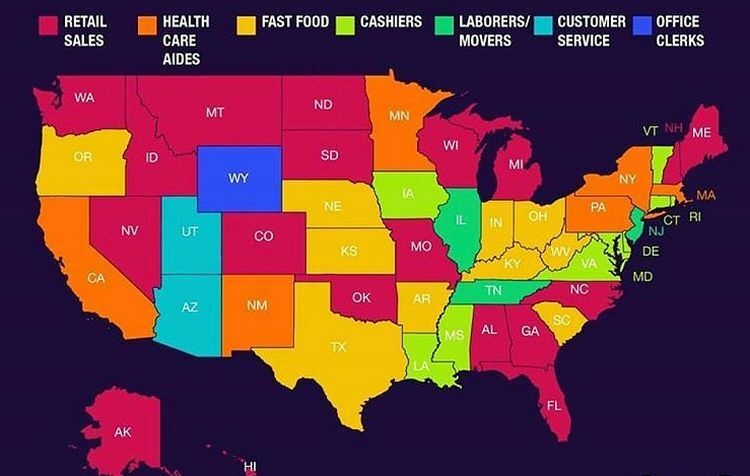 US Surveys Mapped